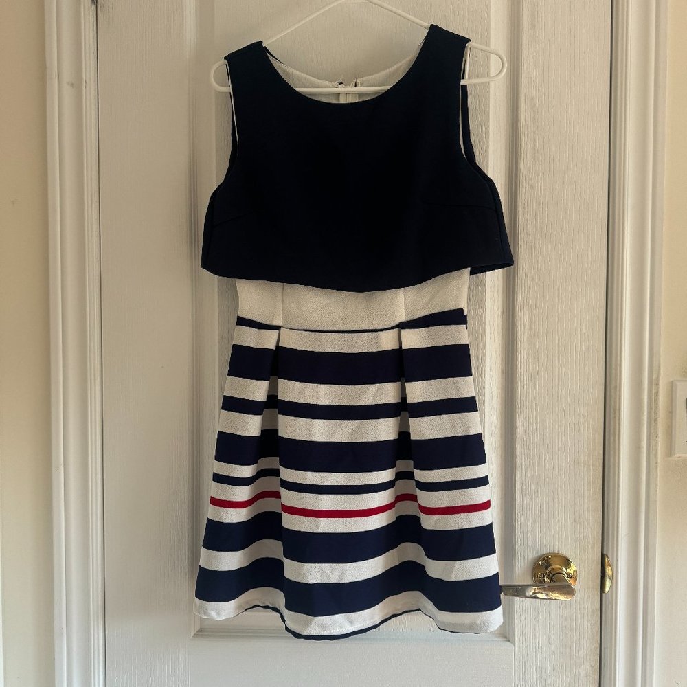 BRAND NEW cute striped nautical dress